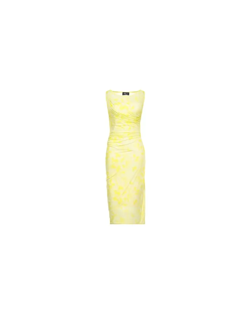 Blumarine KLEIDER - Midi-Kleiderauf YOOX.COM Pastellgelb