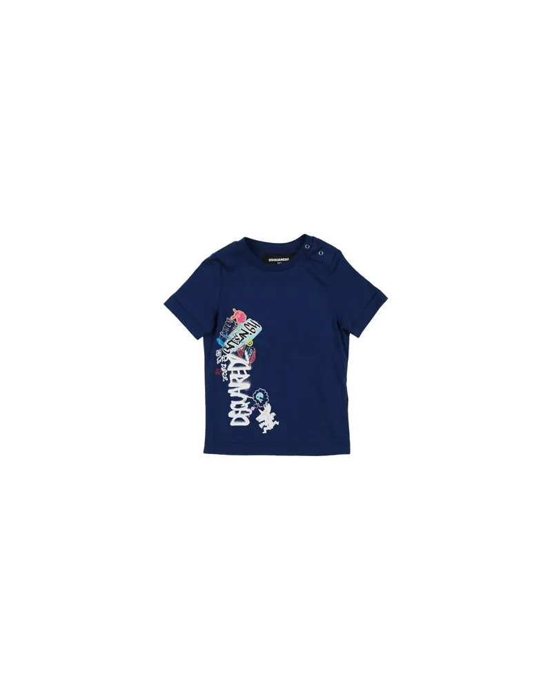Dsquared2 TOPS - T-shirtsauf YOOX.COM Marineblau