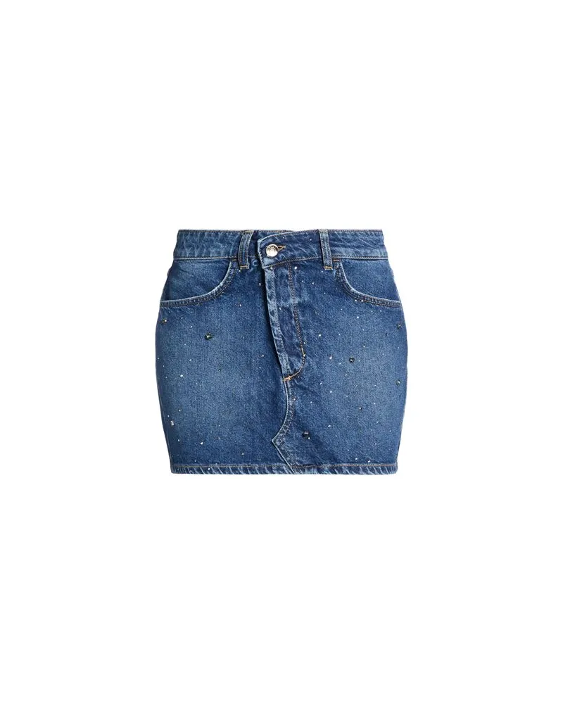 Liu Jo HOSEN & RÖCKE - Jeansröckeauf YOOX.COM Blau