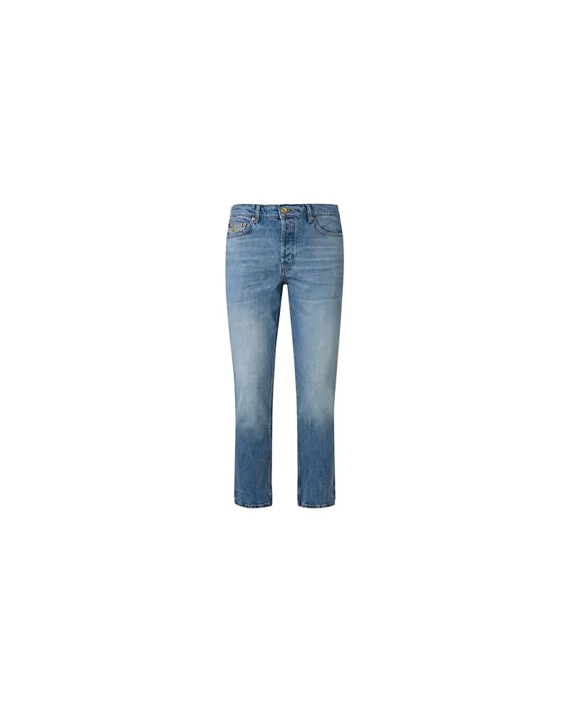 MOORER HOSEN & RÖCKE - Jeanshosenauf YOOX.COM Blau