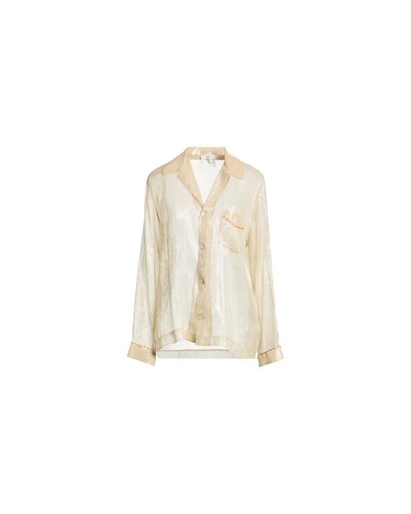 forte_forte TOPS - Hemdenauf YOOX.COM Cremeweiß