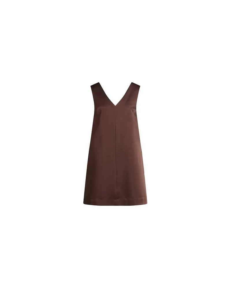 Brunello Cucinelli KLEIDER - Mini-Kleiderauf YOOX.COM Schokobraun