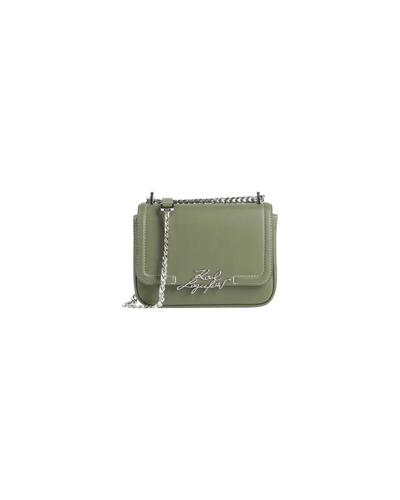Karl Lagerfeld TASCHEN - Umhängetascheauf YOOX.COM Militärgrün