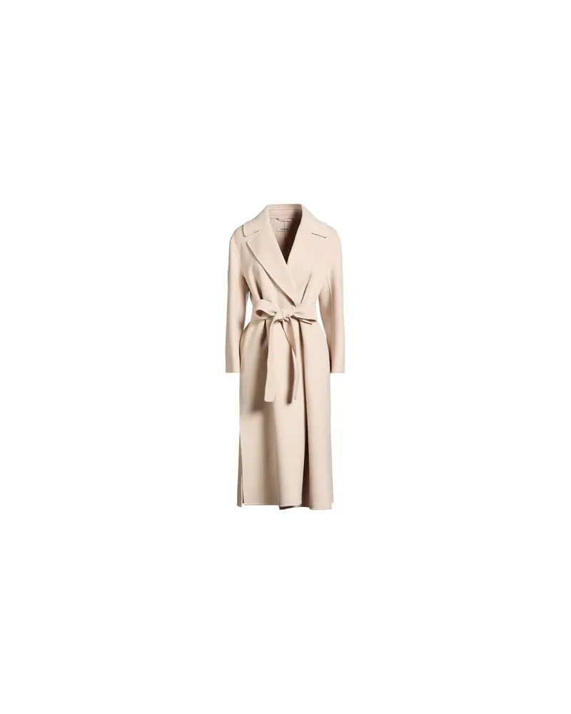 Max Mara JACKEN & MÄNTEL - Mäntelauf YOOX.COM Beige