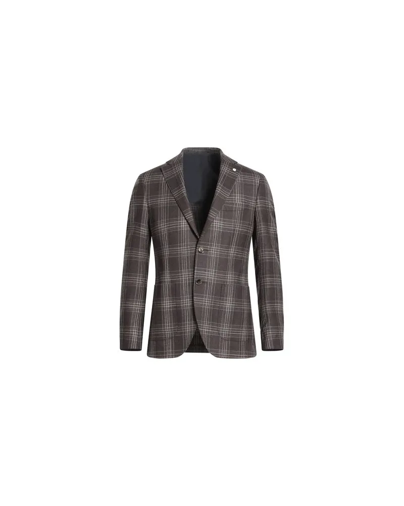 Luigi Bianchi Mantova ANZÜGE und CO-ORDS - Blazersauf YOOX.COM Dunkelbraun