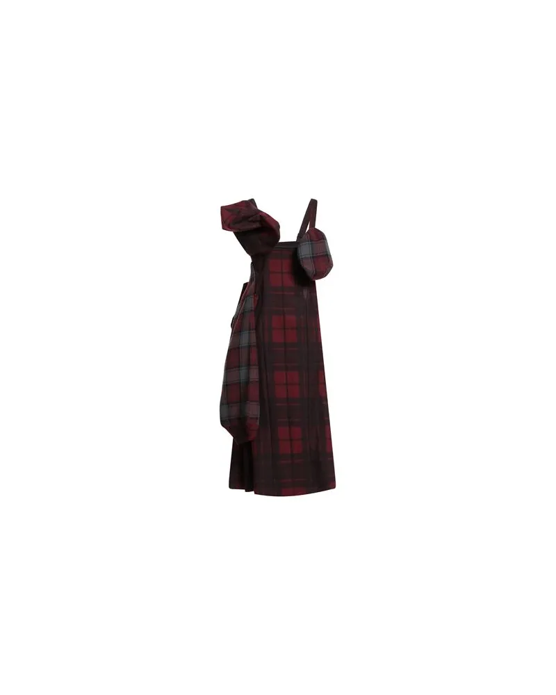 Yohji Yamamoto COLLECTIONS - KLEIDER - Midi-Kleiderauf YOOX.COM Bordeaux