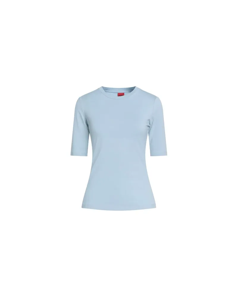 HUGO BOSS TOPS - T-shirtsauf YOOX.COM Himmelblau