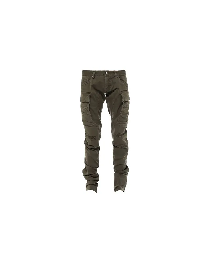 Dsquared2 HOSEN & RÖCKE - Hosenauf YOOX.COM Militärgrün