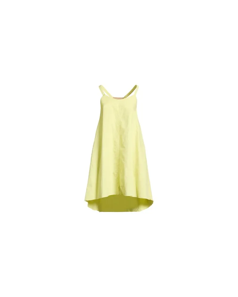 HACHE KLEIDER - Midi-Kleiderauf YOOX.COM Pastellgelb