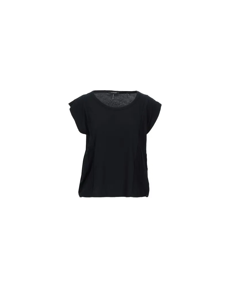 Maison Scotch TOPS - T-shirtsauf YOOX.COM Schwarz