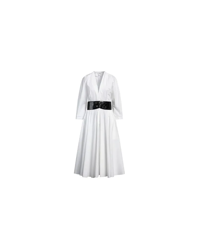Alaïa KLEIDER - Midi-Kleiderauf YOOX.COM Weiß