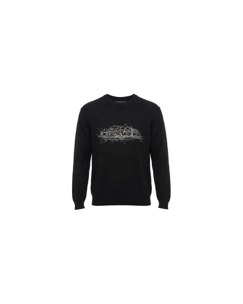 Richmond STRICKWAREN - Pulloverauf YOOX.COM Schwarz