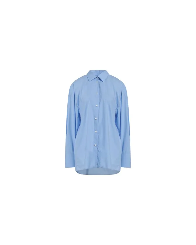 MSGM TOPS - Hemdenauf YOOX.COM Azurblau