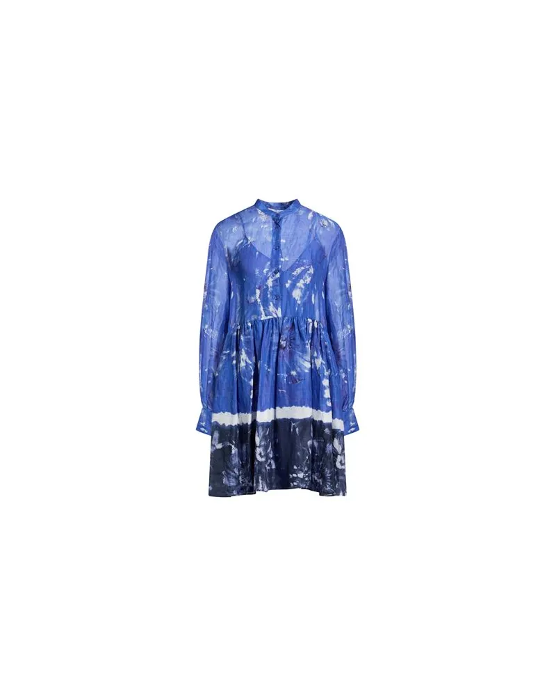 Ermanno Scervino KLEIDER - Mini-Kleiderauf YOOX.COM Blau