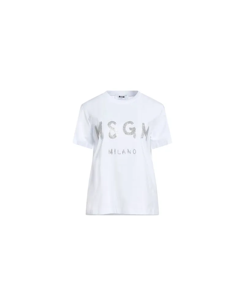 MSGM TOPS - T-shirtsauf YOOX.COM Weiß