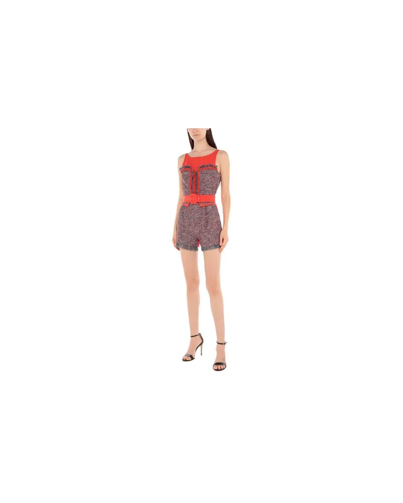 Elisabetta Franchi OVERALLS - Jumpsuitsauf YOOX.COM Rot