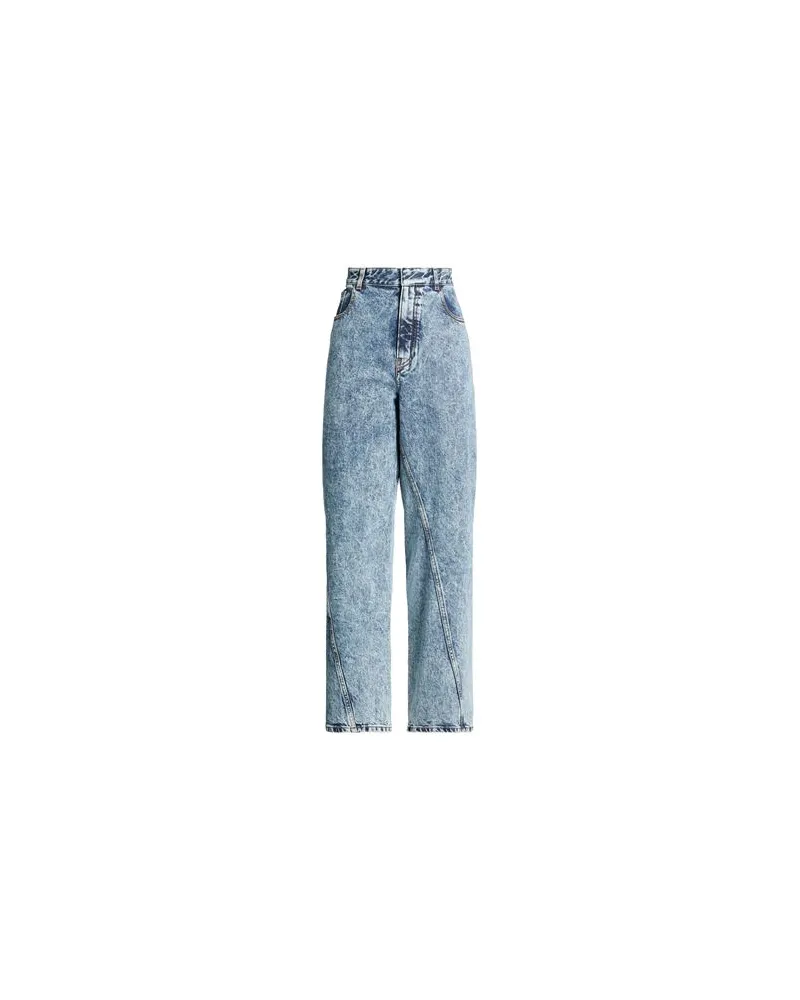 Alaïa HOSEN & RÖCKE - Jeanshosenauf YOOX.COM Blau