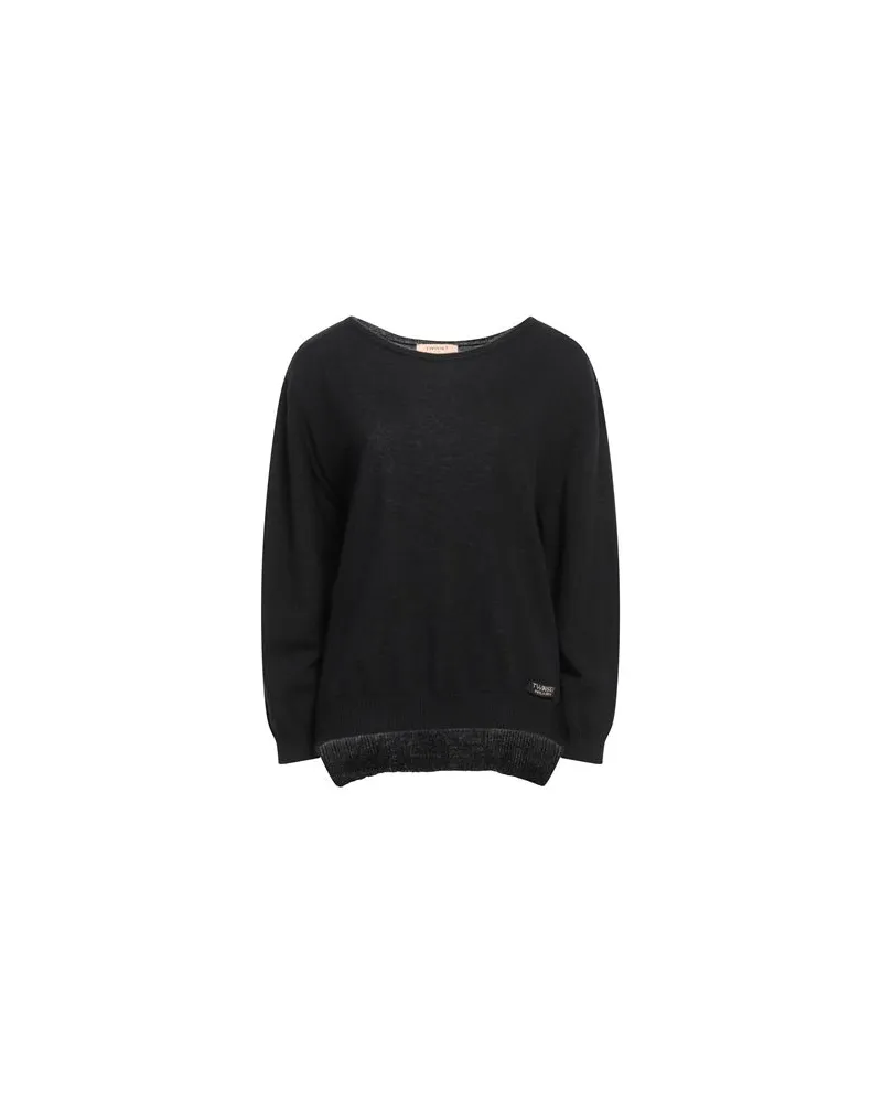Twin-Set STRICKWAREN - Pulloverauf YOOX.COM Schwarz