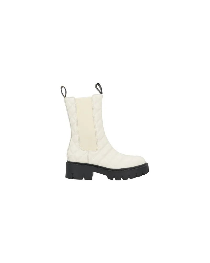 Guess SCHUHE - Stiefelettenauf YOOX.COM Cremeweiß