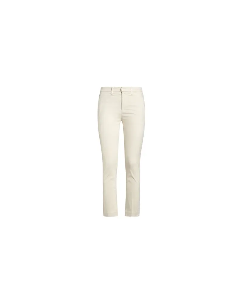 Dondup HOSEN & RÖCKE - Hosenauf YOOX.COM Cremeweiß