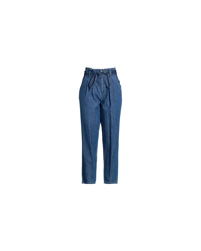 Soallure HOSEN & RÖCKE - Jeanshosenauf YOOX.COM Blau