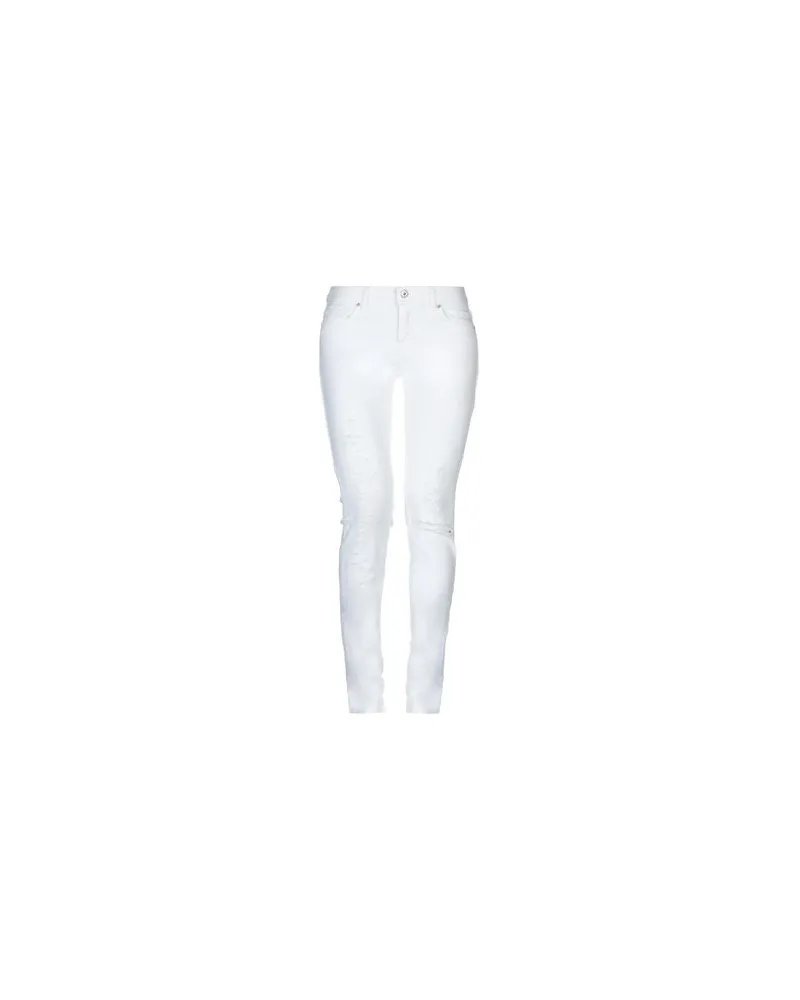 Roy Roger's HOSEN & RÖCKE - Jeanshosenauf YOOX.COM Weiß