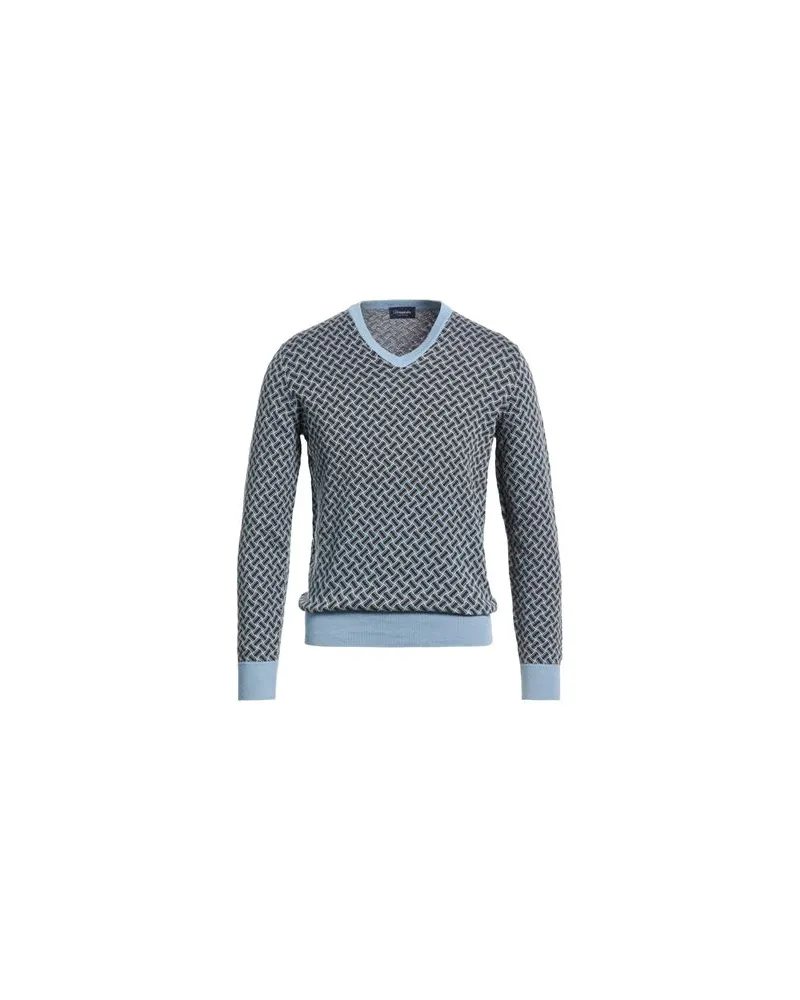 Drumohr  STRICKWAREN - Pulloverauf YOOX.COM Taubenblau