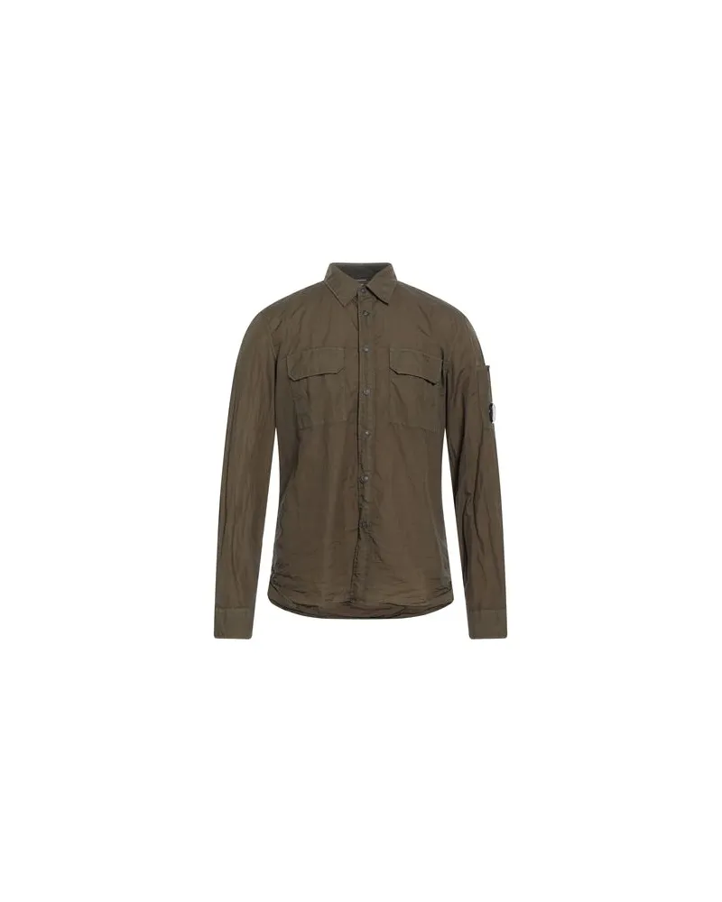 C.P. Company TOPS - Hemdenauf YOOX.COM Militärgrün