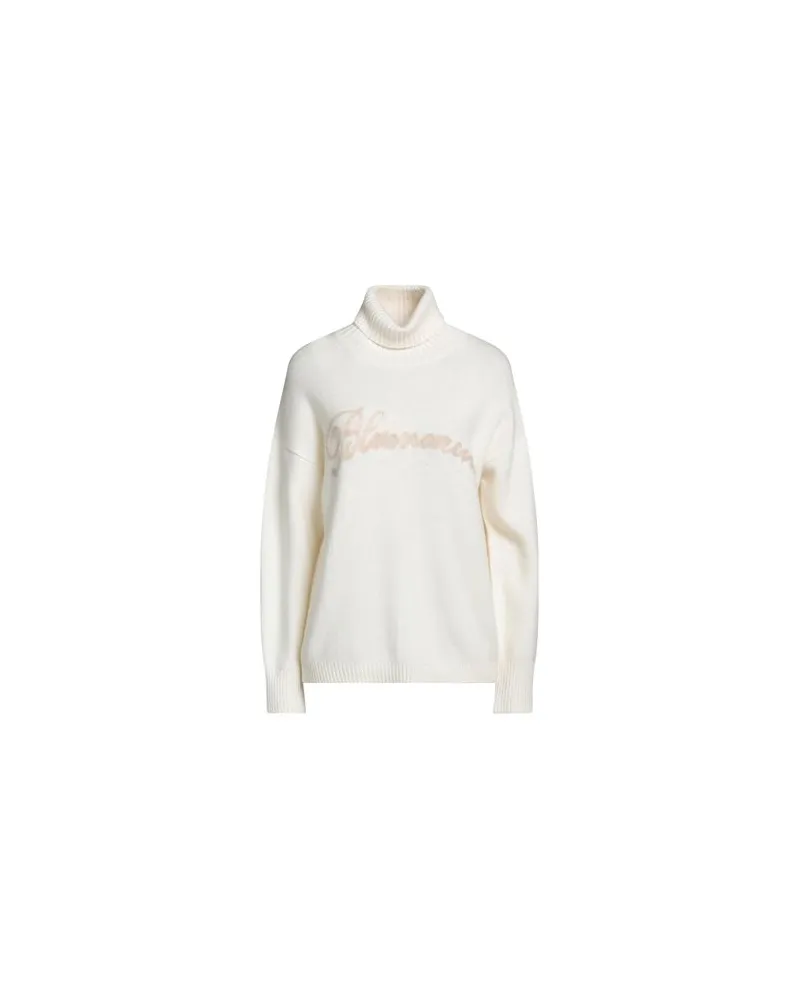 Blumarine STRICKWAREN - Rollkragenpulloverauf YOOX.COM Elfenbein