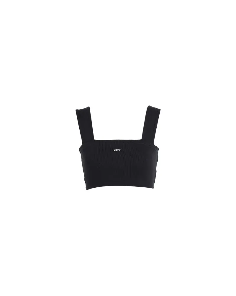 Reebok CL WDE BRALETTE  - CL WDE BRALETTE - TOPS - Topsauf YOOX.COM Schwarz