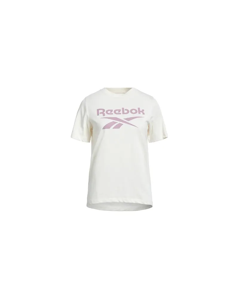Reebok TOPS - T-shirtsauf YOOX.COM Elfenbein