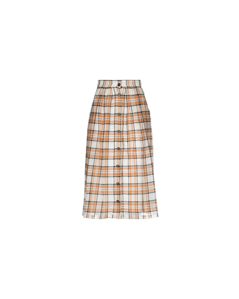 Roberto Collina HOSEN & RÖCKE - Midi-Röckeauf YOOX.COM Braun