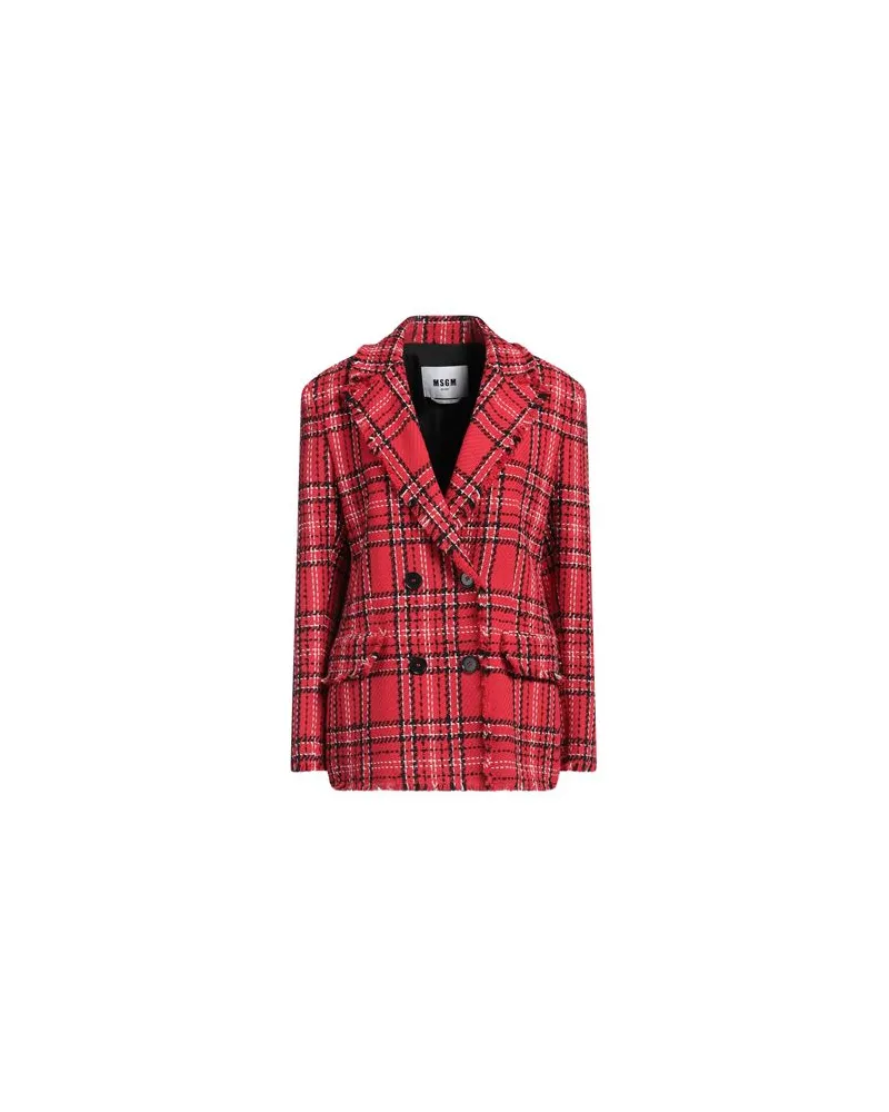 MSGM ANZÜGE und CO-ORDS - Blazersauf YOOX.COM Rot