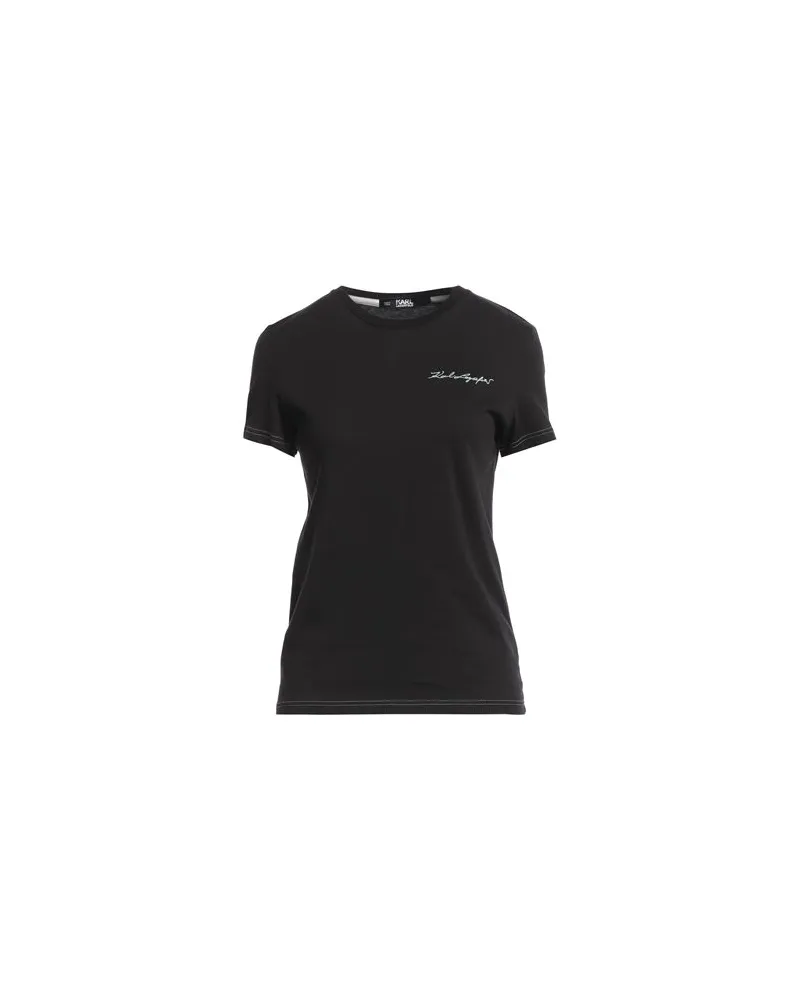 Karl Lagerfeld TOPS - T-shirtsauf YOOX.COM Schwarz