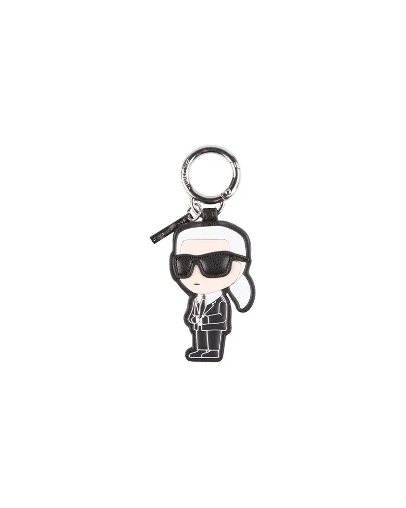 Karl Lagerfeld Kleinlederwaren - Schlüsselanhängerauf YOOX.COM Schwarz