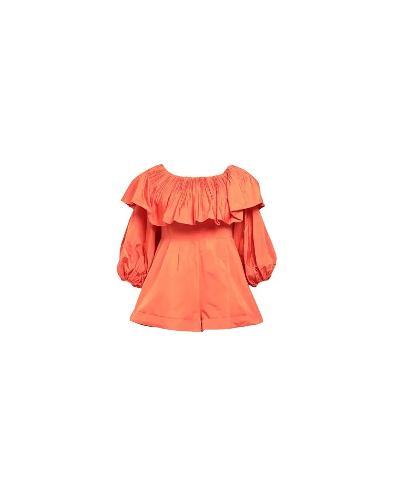 Valentino Garavani OVERALLS - Playsuitsauf YOOX.COM Orange
