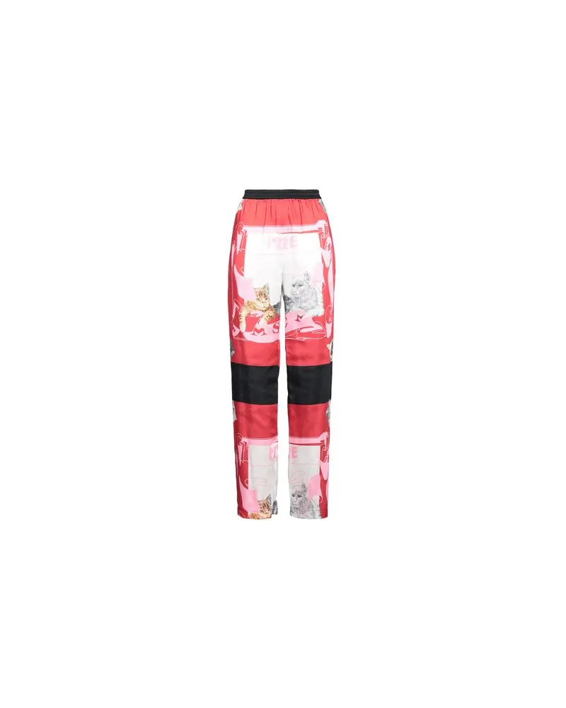 MSGM HOSEN & RÖCKE - Hosenauf YOOX.COM Rot