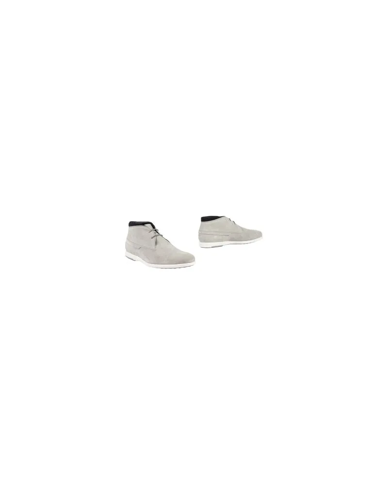 TOD'S SCHUHE - Stiefelettenauf YOOX.COM Hellgrau