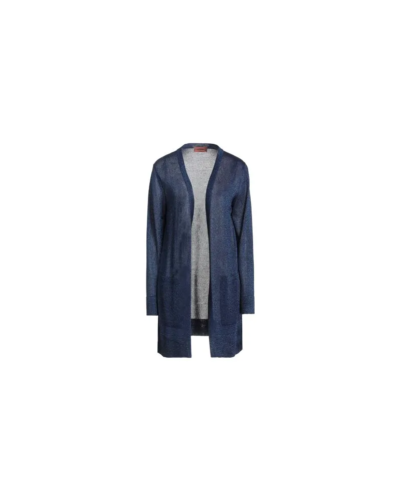 Missoni STRICKWAREN - Strickjackenauf YOOX.COM Blau