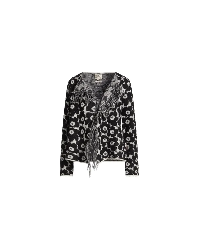 Alessia Santi STRICKWAREN - Strickjackenauf YOOX.COM Schwarz