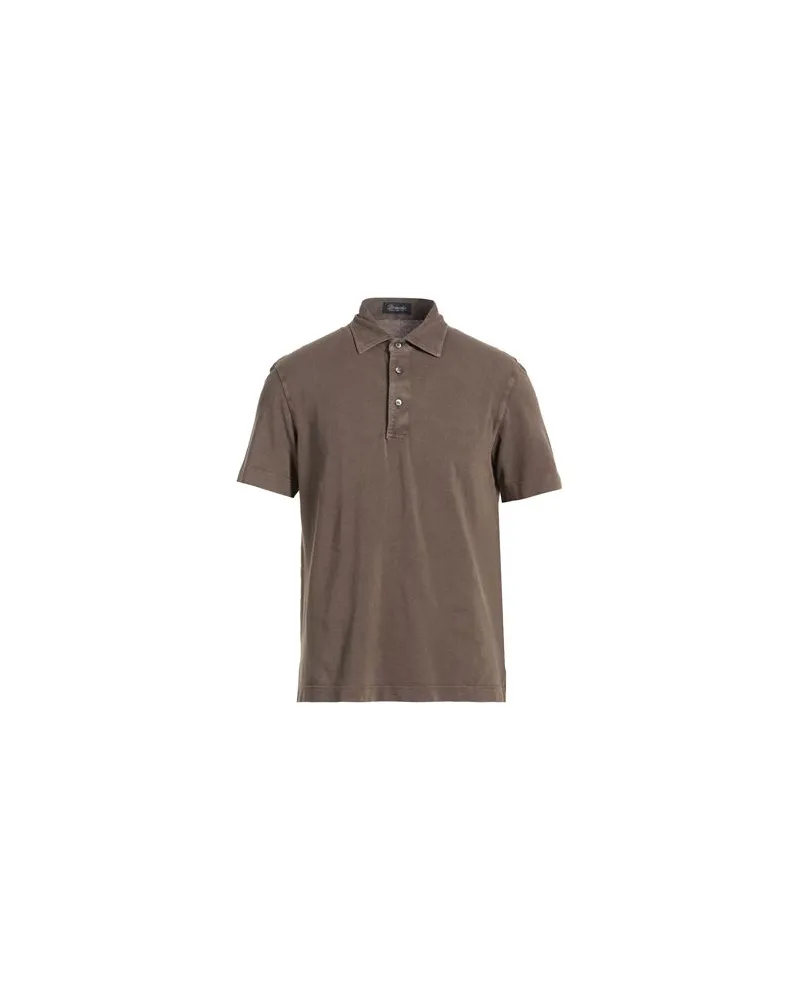 Drumohr  TOPS - Poloshirtsauf YOOX.COM Dunkelbraun