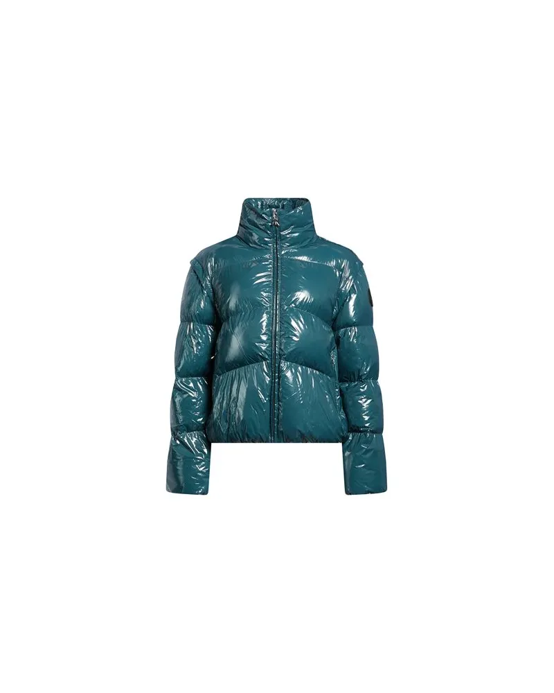 Patrizia Pepe JACKEN & MÄNTEL - Pufferjacken & Daunenjackenauf YOOX.COM Aquamarin