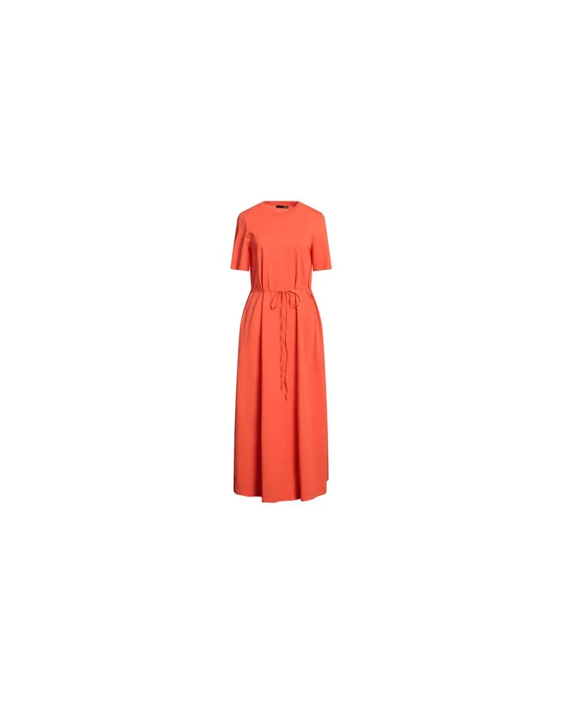 .TESSA KLEIDER - Maxi-Kleiderauf YOOX.COM Orange