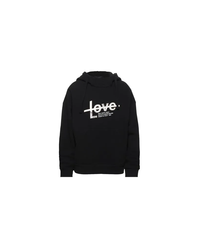 Dolce & Gabbana TOPS - Sweatshirtsauf YOOX.COM Schwarz