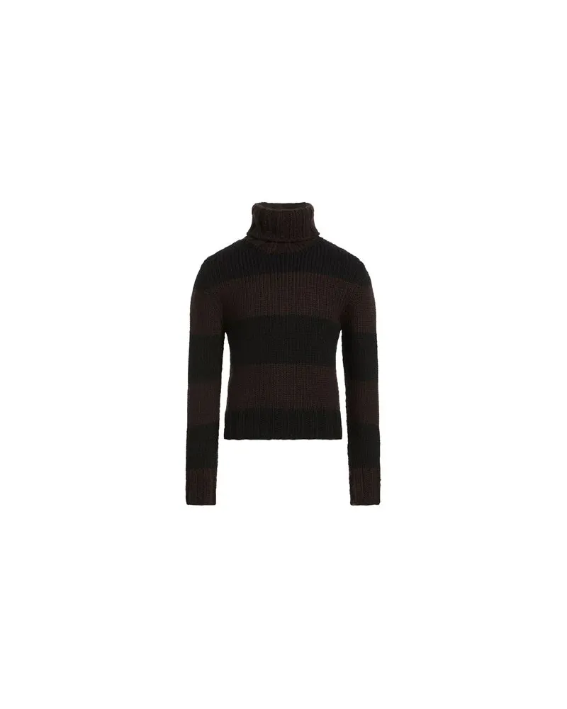 Dolce & Gabbana STRICKWAREN - Rollkragenpulloverauf YOOX.COM Braun