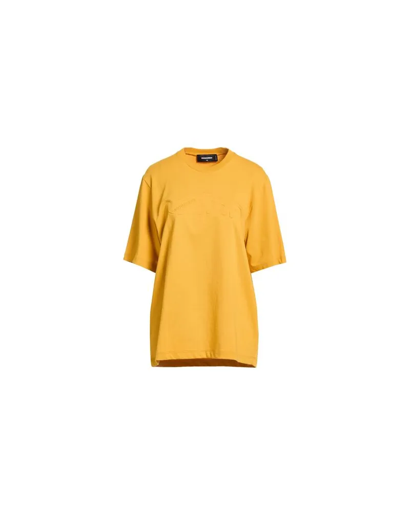 Dsquared2 ICON - TOPS - T-shirtsauf YOOX.COM Senf