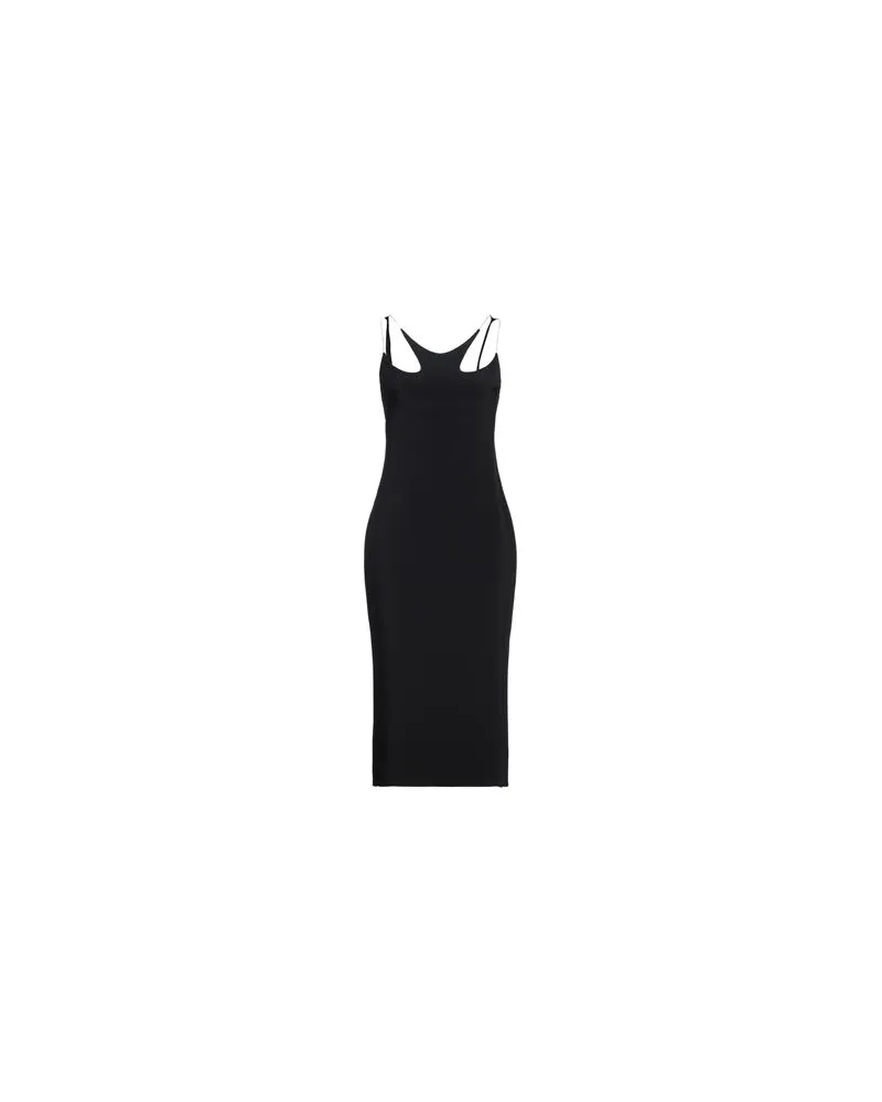 Dion Lee KLEIDER - Midi-Kleiderauf YOOX.COM Schwarz