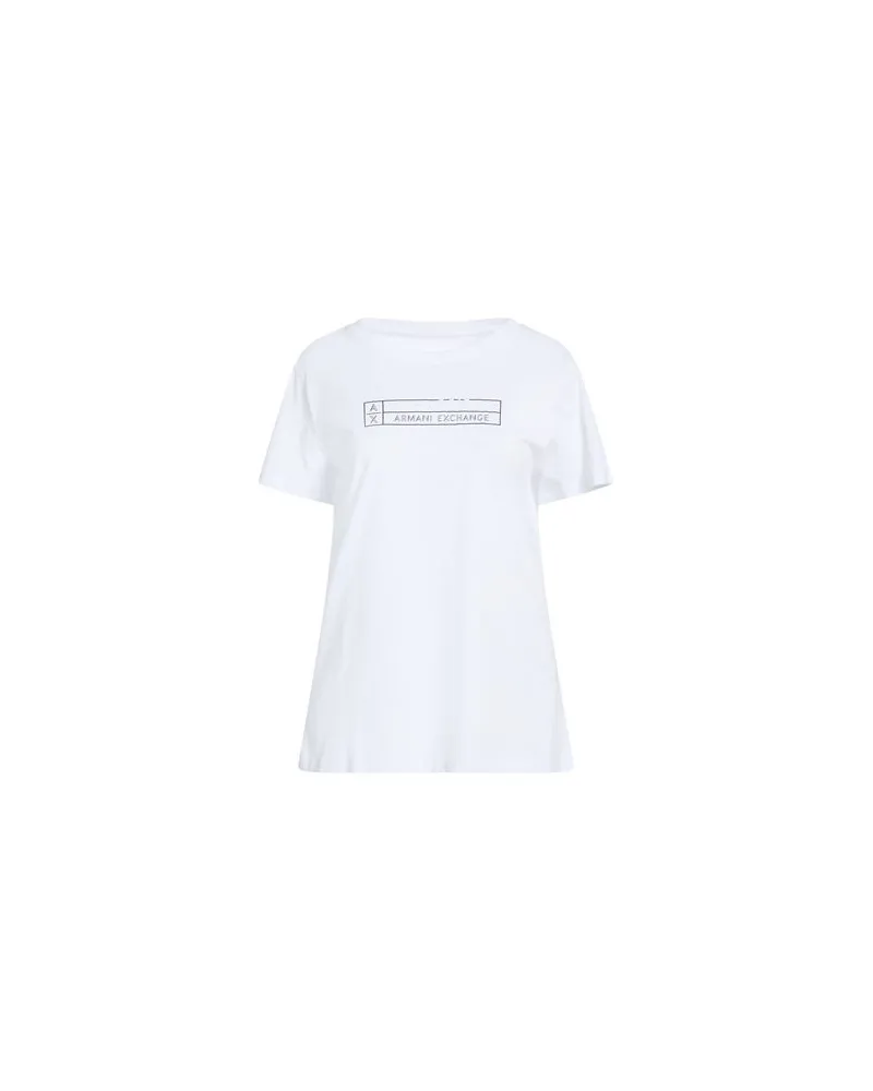 Armani Exchange TOPS - T-shirtsauf YOOX.COM Weiß