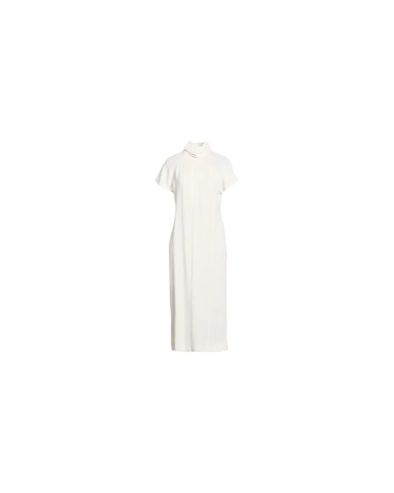 Brunello Cucinelli KLEIDER - Midi-Kleiderauf YOOX.COM Elfenbein