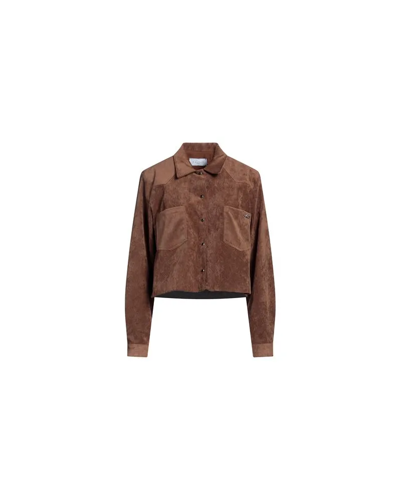 Gaëlle Bonheur TOPS - Hemdenauf YOOX.COM Braun